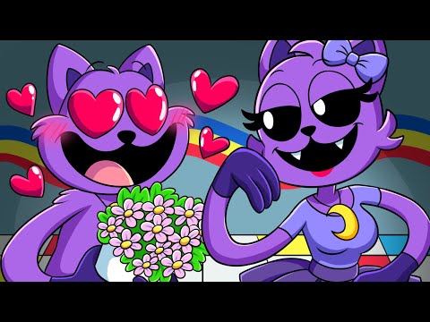 CATNAP Fall In LOVE Poppy Playtime Chapter 3 Animation