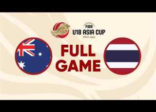  Group Phase Australia V Thailand Full Basketball Game FIBA U18 Asia Cup 2026