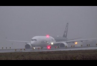 Amazing Spool Up Airbus A350 XWB Take Off In Paris CDG For The First Time 