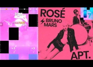 ROSÉ Bruno Mars APT In Piano Tiles 7 Piano Tiles Game