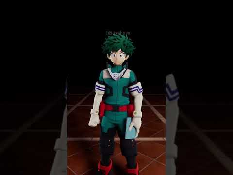 Hugging Deku MHA 75 Shorts