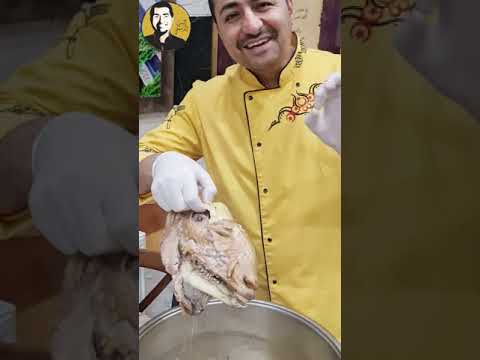 شيف أبو عمر اطيب راس غنم من الشيف ابوعمر