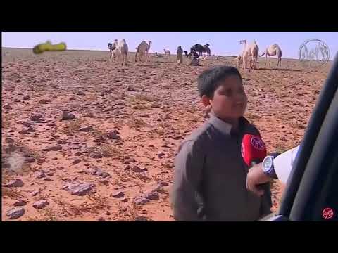 طفل كريم يعزم مذيع قناة الصحراء ونعم التربية