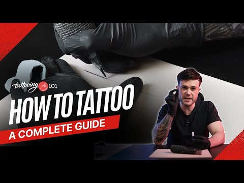 How To Tattoo For Beginners The COMPLETE Guide To Lining Shading More