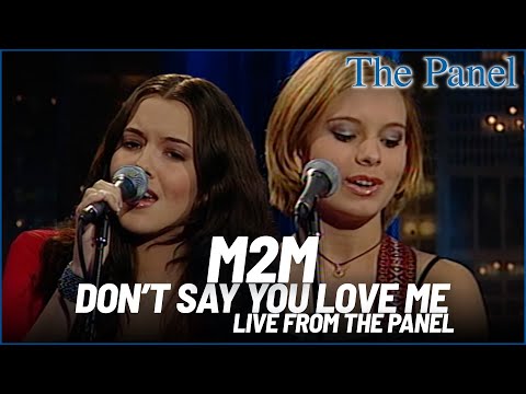 M2M Performs Don T Say You Love Me Official Music Live From The Panel