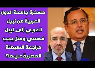 مسخرة جامعة الدول العربية من نبيل العربي إلى نبيل فهمي وهل يجب مراجعة الهيمنة المصرية عليها