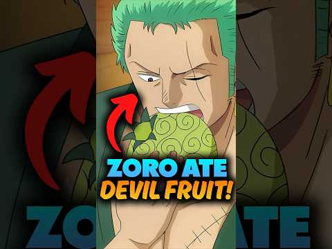 Top 3 Best Devil Fruits For Zoro One Piece Explained Onepiece Shorts