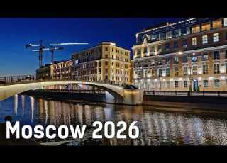 Moscow 2026 Walking Tour From Taganka To Red Square 4K HDR