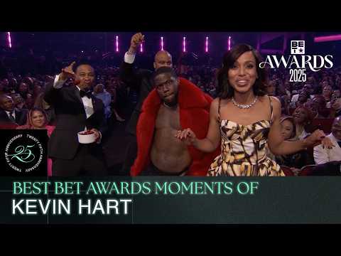 Kevin Hart S Wildest BET Awards Moments From Roasts To Bars To Dance Moves BET Awards