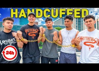 LOS BOYZ HANDCUFFED TO EACH OTHER FOR 24HRS