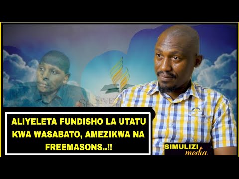 UTATU MTAKATIFU UNAWAPOTEZA WASABATO TULILAZIMIKA KUPOKEA UTATU ILI TUITWE WAKRISTO JEFF MASSAWE