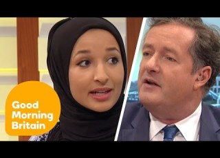  Piers Morgan Debates Headscarf Ban With Muslim Women Good Morning Britain