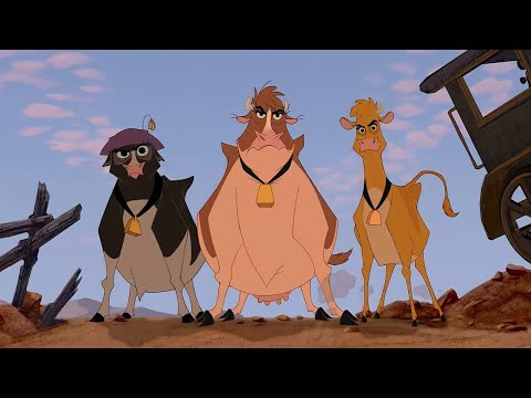 ٣ بقرات أذكياء Home On The Range