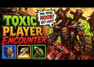  I Met A SOLO Tauren Chieftain LAMER On Ladder And It Got TOXIC