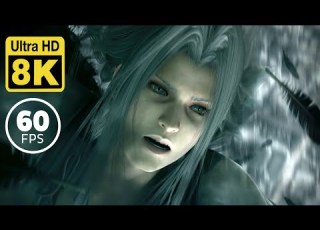  FINAL FANTASY VII Advent Children Sephiroth VS Cloud 8K 60 FPS Remastered With Machine Learning AI