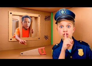 Escape Cardboard Adventures With Roma And Friends Kids Challenge Compilation
