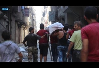 شام حلب حي الصالحين مشاهد للدمار جراء غارات الطيران الروسي ١١ ٩ ٢٠١٦