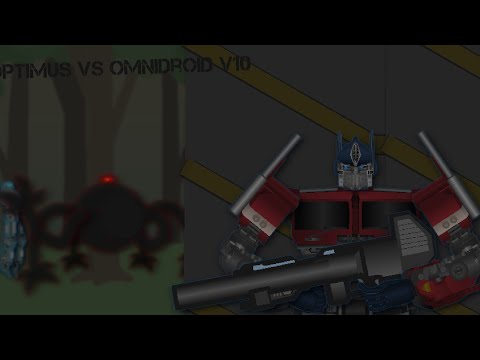 Optimus Prime Vs Omnidroid V10 Made With Stick Nodes Pro