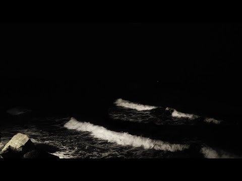 فيديو للتصميم البحر في الليل Background Video