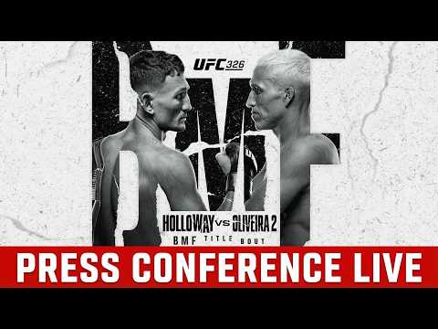 UFC 326 PRESS CONFERENCE Max Holloway Vs Charles Oliveira LIVE STREAM