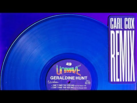 Geraldine Hunt Can T Fake The Feeling Carl Cox Remix