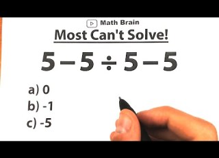 5 5 5 5 Be Careful Most Can T Solve