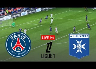 LIVE Auxerre Vs PSG Ligue 1 25 26 FC26 Full Match Video Game Simulation