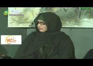 عندما بكت المعلومة منت الميداح وأبكت معها المشاهدين وبقي عرفات يعزف وحيدا