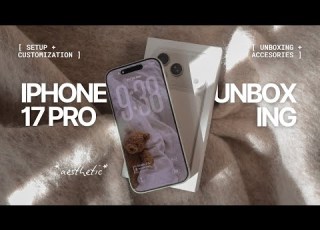 IPHONE 17 PRO UNBOXING Asmr Set Up Aesthetic Customization Iphone 14 Pro Max Comparison 𐙚