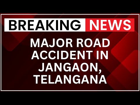 Telangana Tragedy RTC Bus Rams Parked Lorry In Jangaon 2 Dead Several Injured