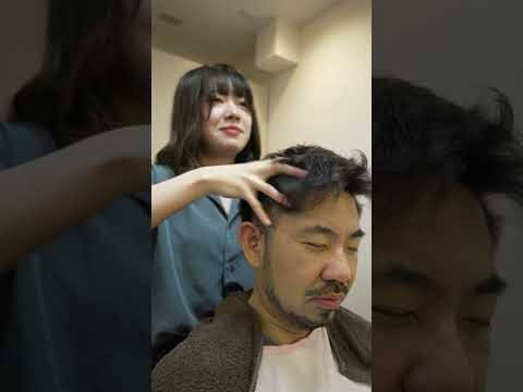 理容女子にヘッドマッサージをしてもらったら圧半端ない