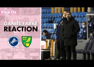  I Am Not Concerned Daniel Farke Reaction Millwall 0 0 Norwich City