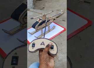  RC DIY Helicopter Cardboard Helicopter Flying Ytshorts Video Viral