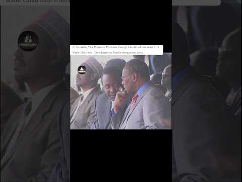 In Gatundu Vice President Prof Saitoti Had Moments With Uhuru Kenyatta Fund Raising Event 2002 In Gatundu Vice President Prof Saitoti Had Moments With Uhuru Kenyatta Fund Raising Event 2002