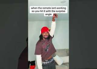 When The Remote Isnt Working So You Hit It With The Surprise Angle