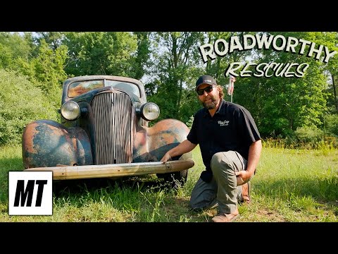 Abandoned 1937 Chevrolet Deluxe Has Been Sitting For 25 Years Roadworthy Rescues