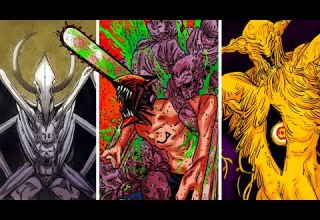 ВСЕ 60 ДЕМОНОВ ЧЕЛОВЕК БЕНЗОПИЛА