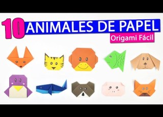 Las 10 FIGURAS De PAPEL En Origami Más Fáciles De Hacer