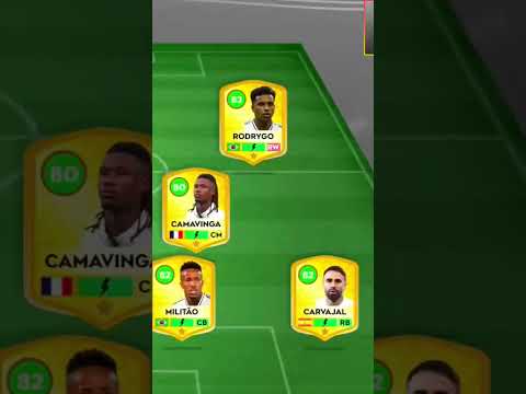 Real Madrid Team 2025 In DLS Ardagüler Realmadrid Dls Fifa Dlscreator 2025