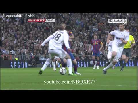 مباراة برشلونة وريال مدريد 2 0 المباراة كاملة تعليق يوسف سيف10 04 2010 HD