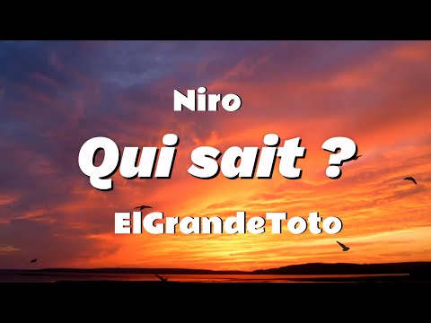 Niro Qui Sait Feat ElGrandeToto Paroles Lyrics