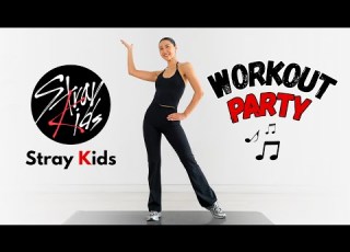 12 Min STRAY KIDS Dance Party Workout Sweat Burn Fat Have Fun