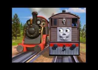 Toby The Tram Engine Meets Old Puffer Pete