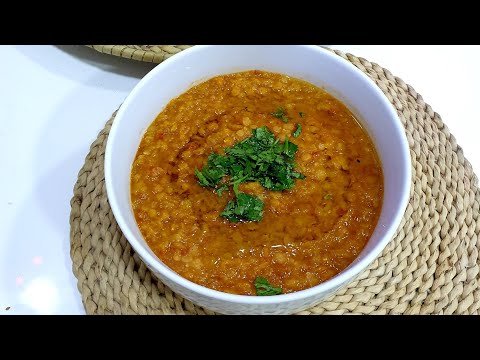عدس بالطريقه الهنديه لذيييذ عدس فطور سحور رمضان عدس افغاني