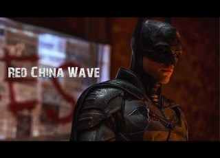 Batman Red China Wave
