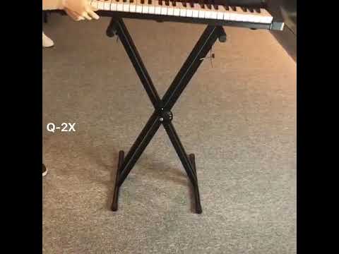 DOUBLE BRACED Keyboard Stand Adjustable