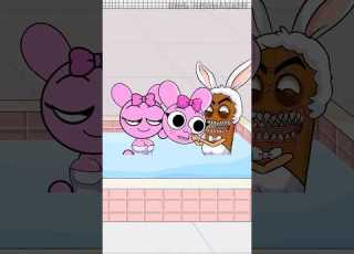 SPRUNKI スプランキー ピンキが見せた お風呂を手に入れる天才的作戦 Shorts Incredibox