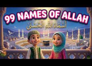 Asma Ul Husna 99 Beautiful Names Of Allah Kids Islamic Animation Episode 6 أسماء الله انى