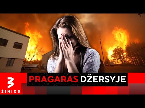 JAV Kurortus Naikina Du Dešimtmečius Nematyta Ugnies Siena