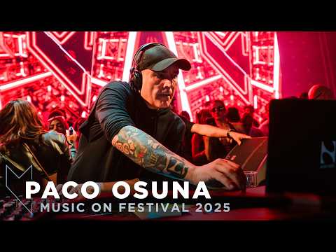 PACO OSUNA At MUSIC ON FESTIVAL 2025 AMSTERDAM